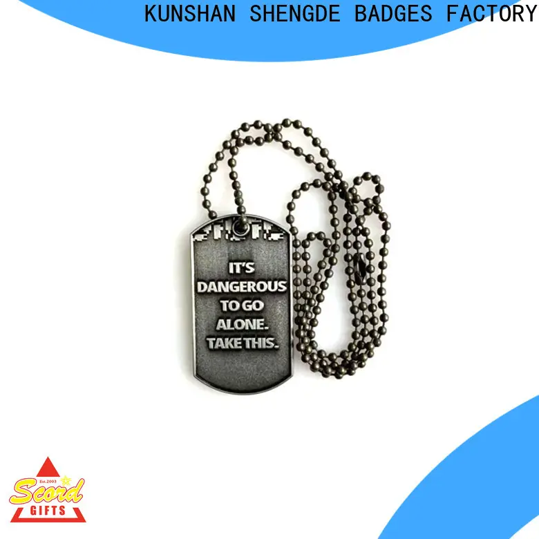 Shengde High-quality embossed dog tags for business on sale 1