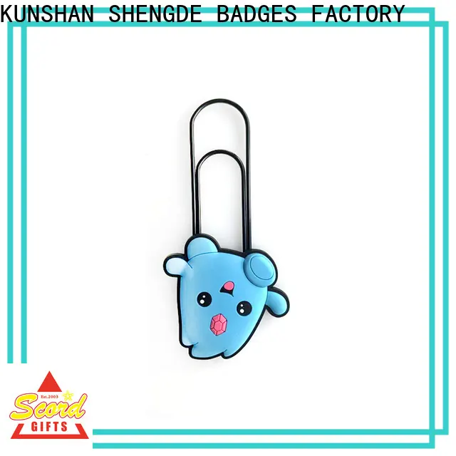 Shengde Latest soft pvc keyrings for business for promotion 1