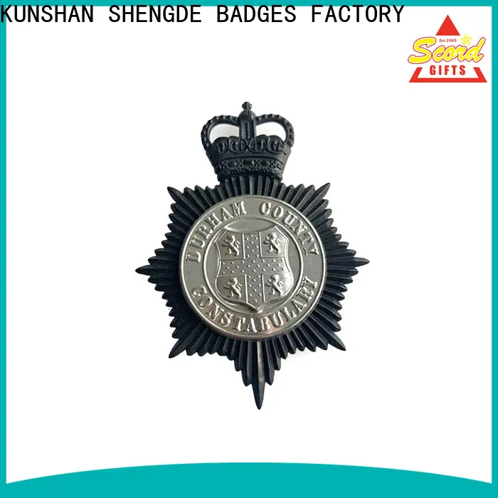 Shengde kids police badge company for sale 1