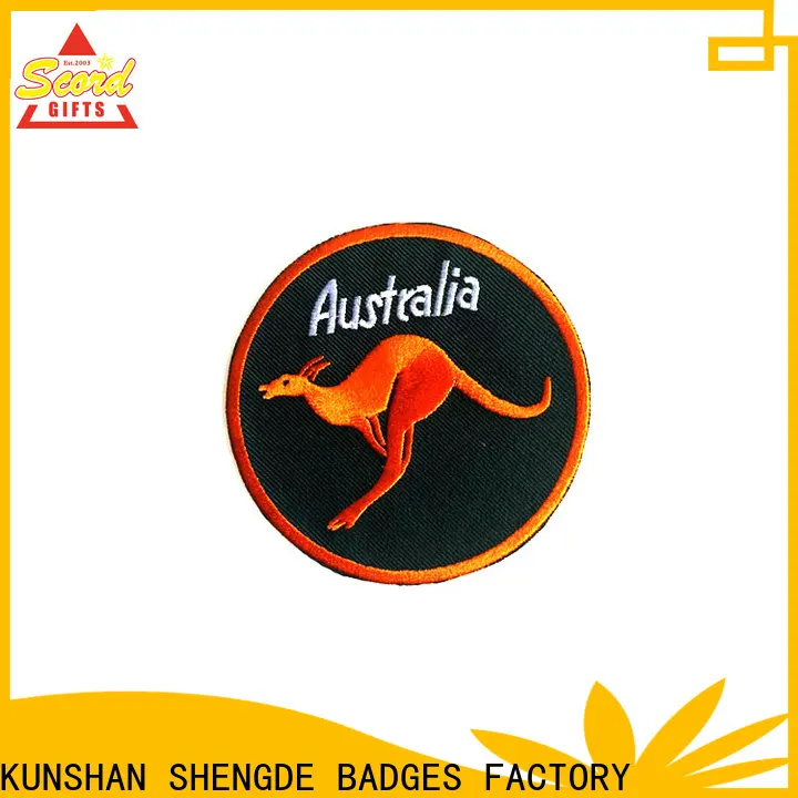 Best custom embroidered iron on patches Suppliers for promotion 1