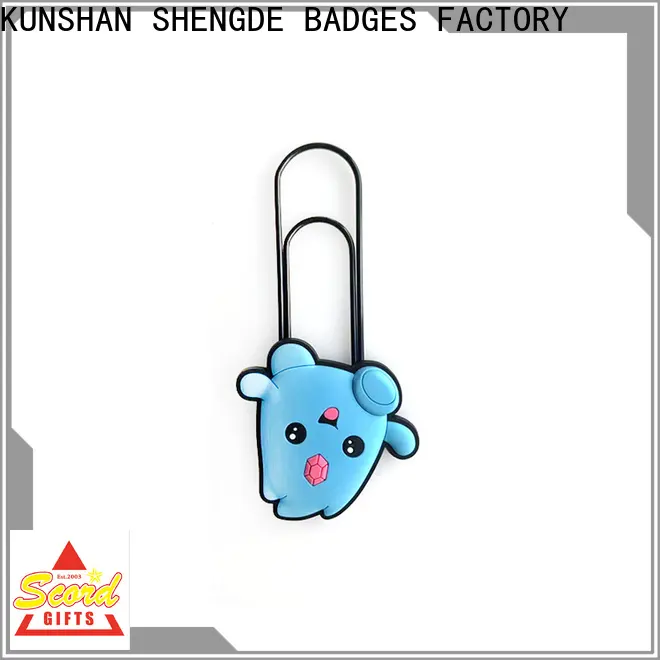 Shengde New pvc keyrings factory bulk buy 1