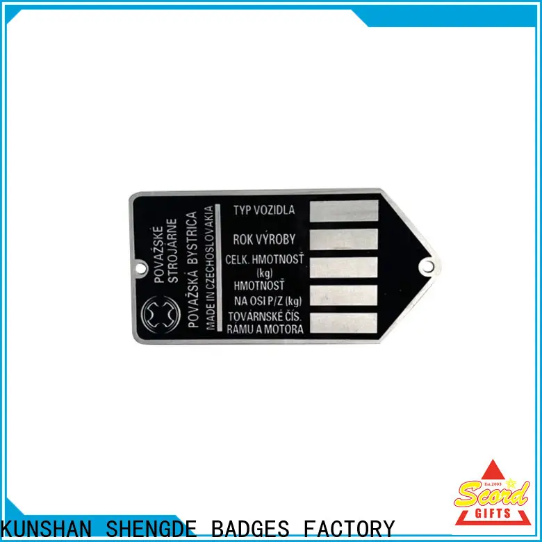 Shengde engraved name plates for business for sale 1