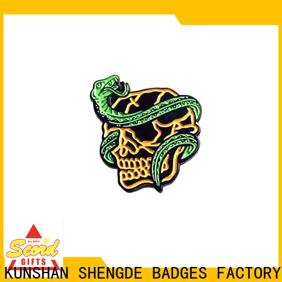 Shengde enamel horror pins factory for promotion 1