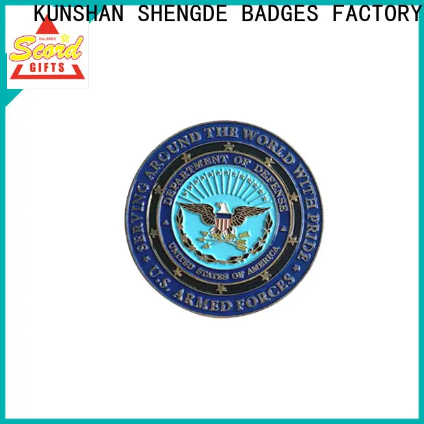Shengde world challenge coins factory for promotion 1