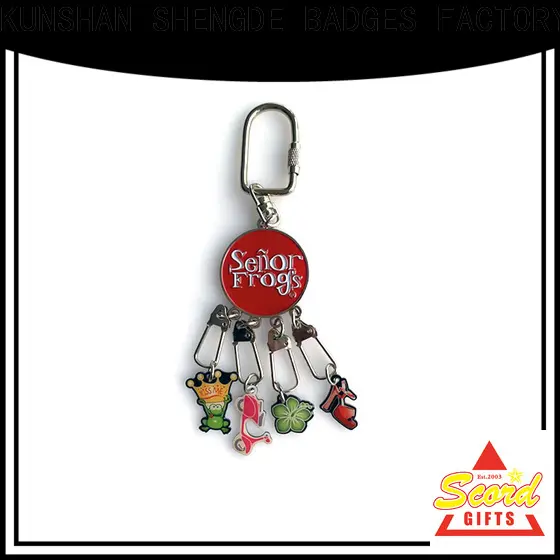 Shengde Custom metal keychain for business on sale 1
