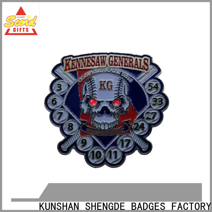 Shengde antique lapel pins for business on sale 1