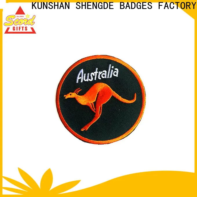 Shengde embroidery patches designs factory bulk buy 1