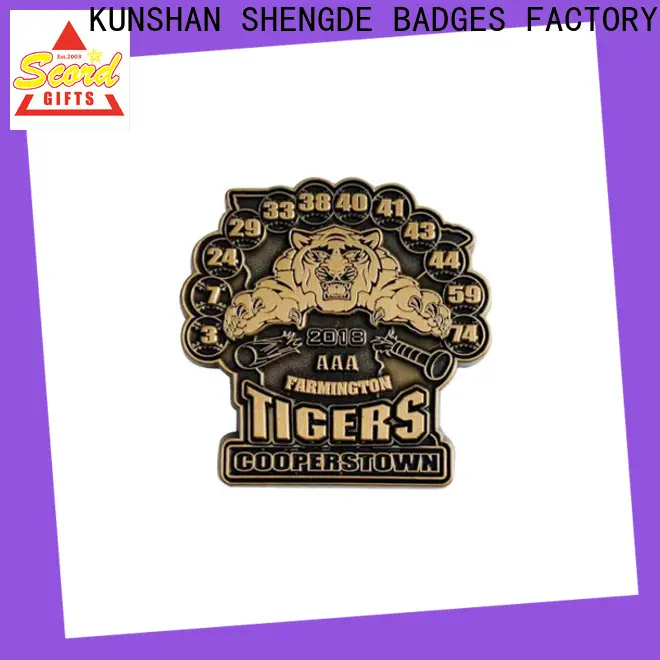 Shengde enamel pin custom order factory bulk buy 1