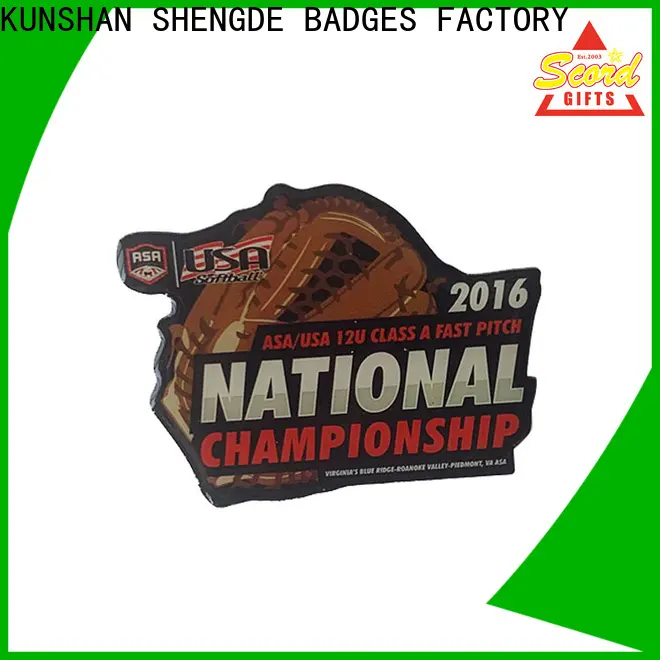 Shengde New number lapel pins Supply 1
