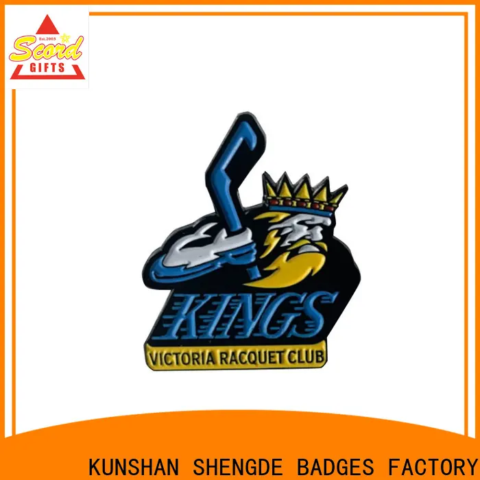 Shengde custom hockey pins factory bulk production 1