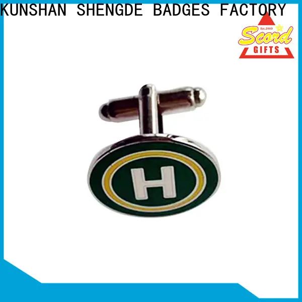 Shengde personalised cufflinks manufacturers bulk production 1