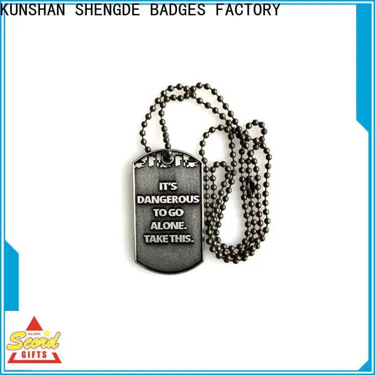 Shengde Best cool dog tags manufacturers on sale 1