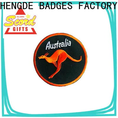 Shengde Custom iron on sports patches for business for promotion 1