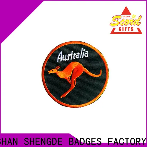 Shengde Top patches for embroidery Supply bulk production 1