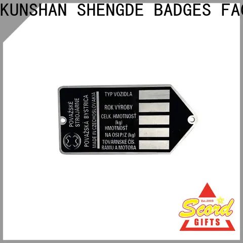 Shengde Top name plates Supply for promotion 1