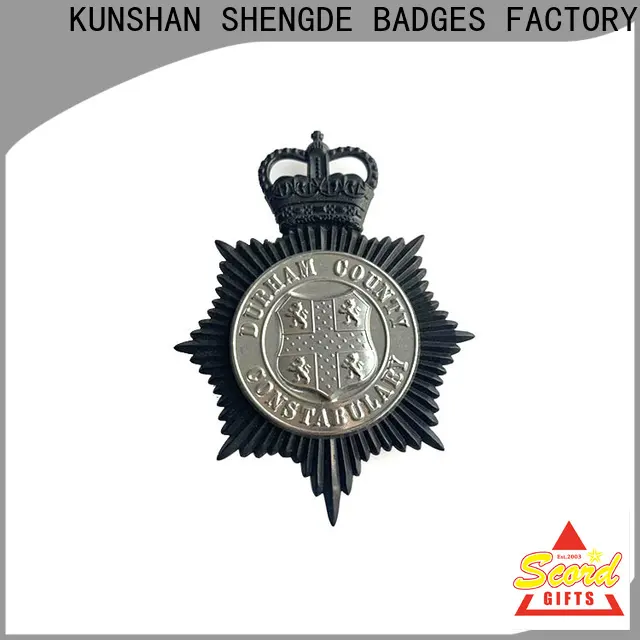 Shengde state police badges manufacturers 1