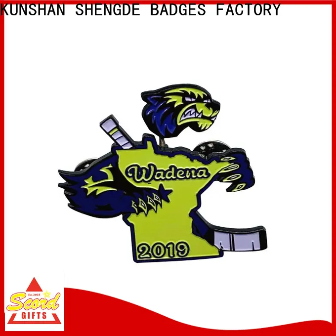 Shengde vintage baseball pins company 1