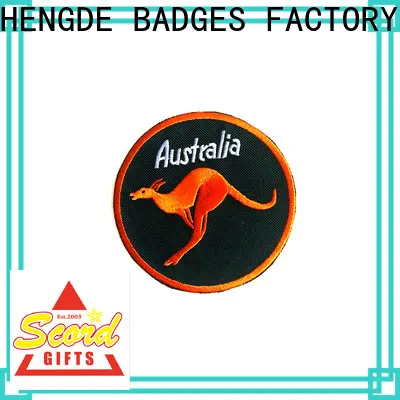 Shengde embroidered patch manufacturers for promotion 1