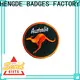 Shengde embroidered patch manufacturers for promotion 1