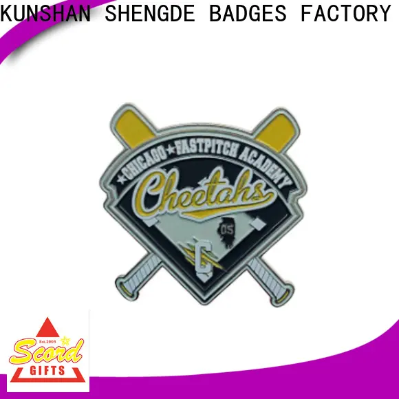 Shengde stock softball trading pins company for sale 1