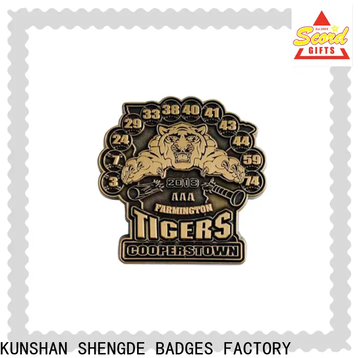 Shengde High-quality custom years of service pins manufacturers for promotion 1