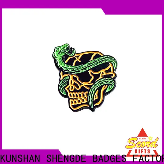 Shengde custom enamel pin badges manufacturers 1