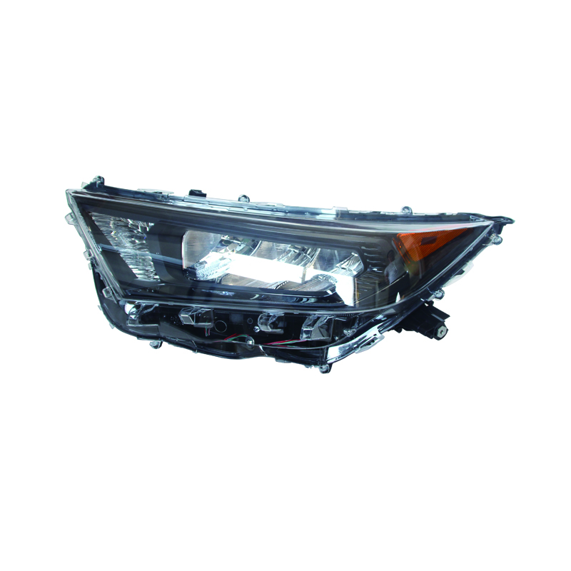 RAV4 2019 USA HEADLIGHTS LE XLE LIMITED BLACK HOUSING AUTO LIGHTING SYSTEM SPARE PARTS SPARE BODY KITS 3