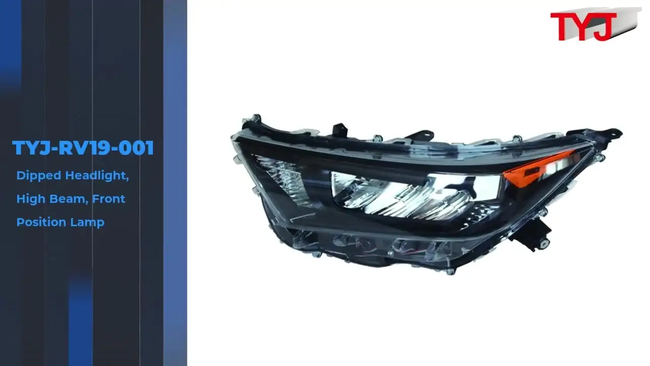 RAV4 2019 USA HEADLIGHTS LE XLE LIMITED BLACK HOUSING AUTO LIGHTING SYSTEM SPARE PARTS SPARE BODY KITS 1