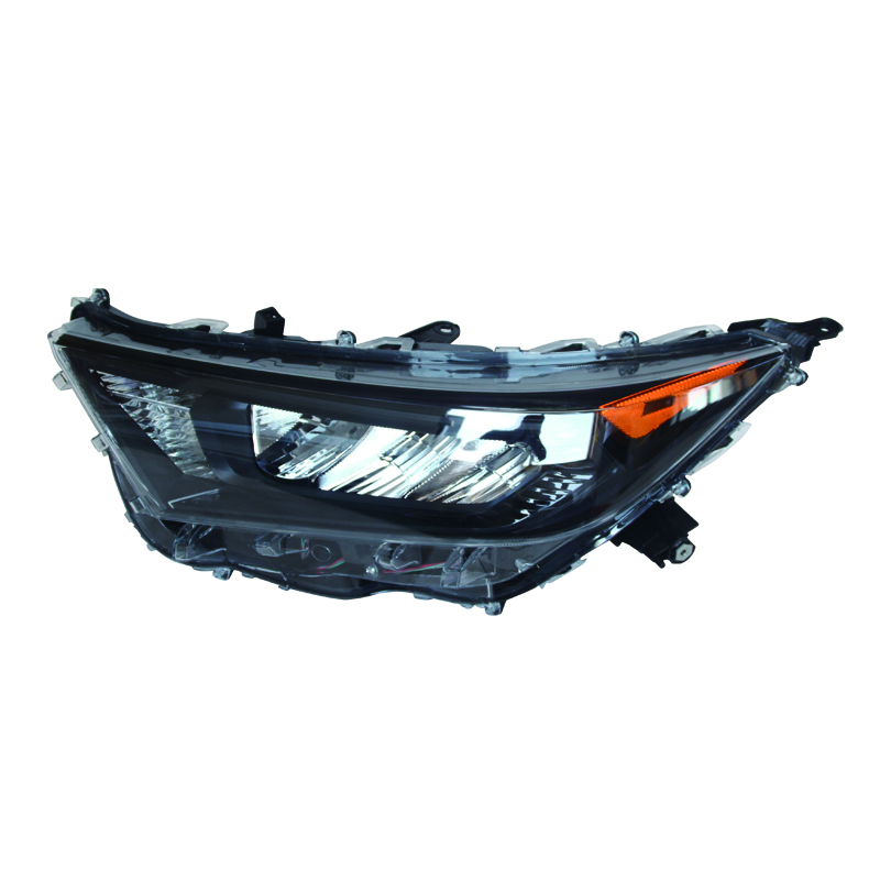 RAV4 2019 USA HEADLIGHTS LE XLE LIMITED BLACK HOUSING AUTO LIGHTING SYSTEM SPARE PARTS SPARE BODY KITS 4
