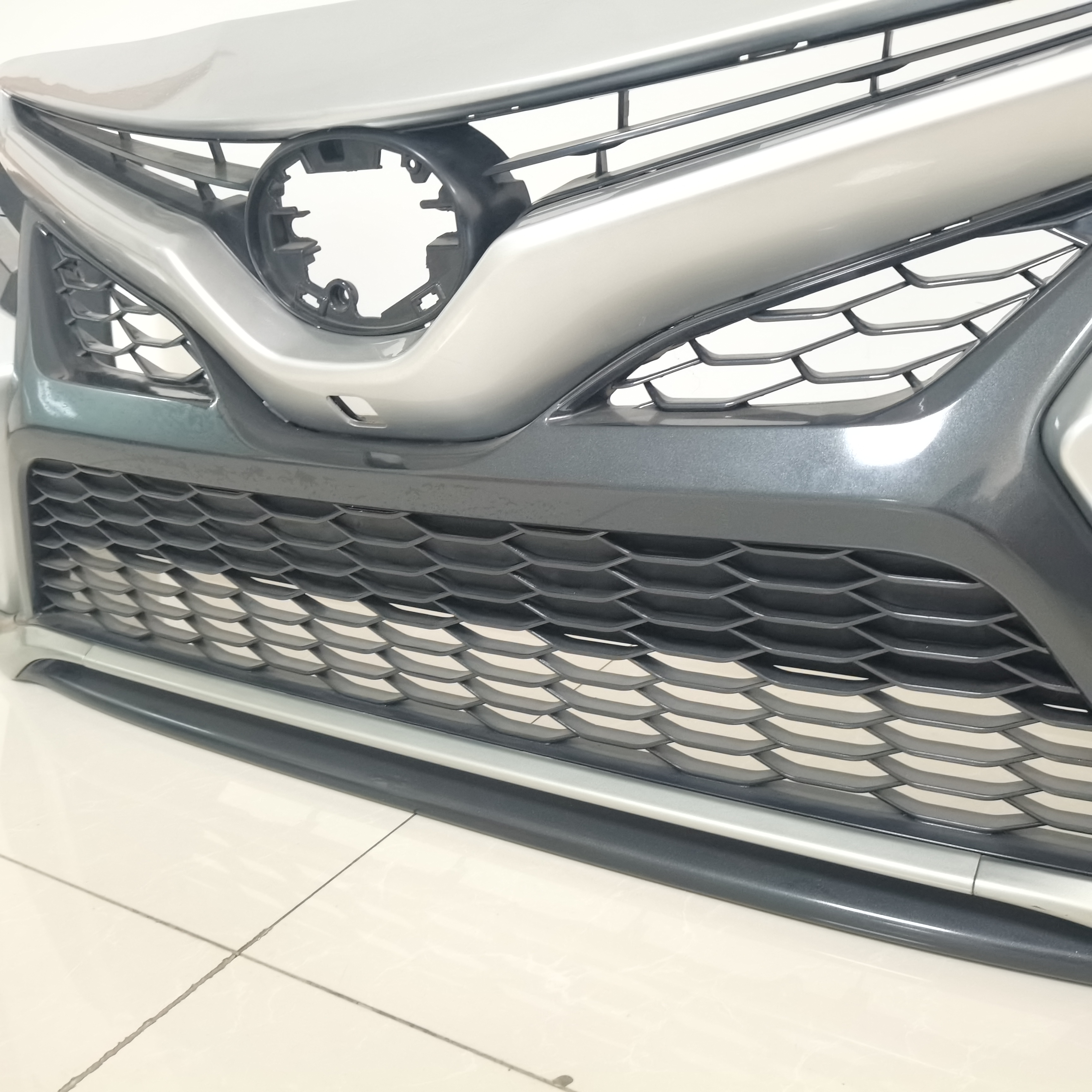 Front Bumper Cover & Grille Assembly Kit For 2021 SE Toyota Camry 7
