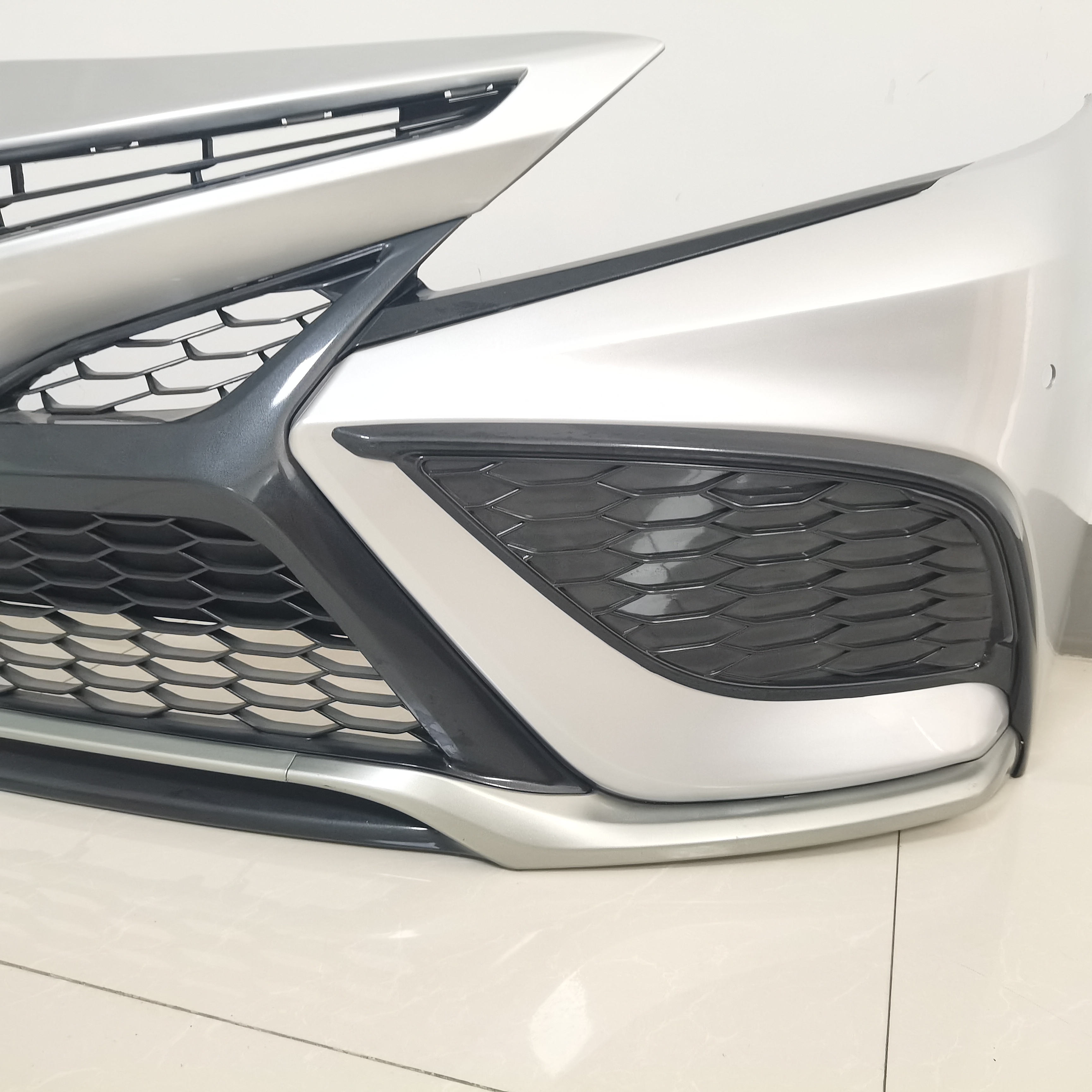Front Bumper Cover & Grille Assembly Kit For 2021 SE Toyota Camry 9