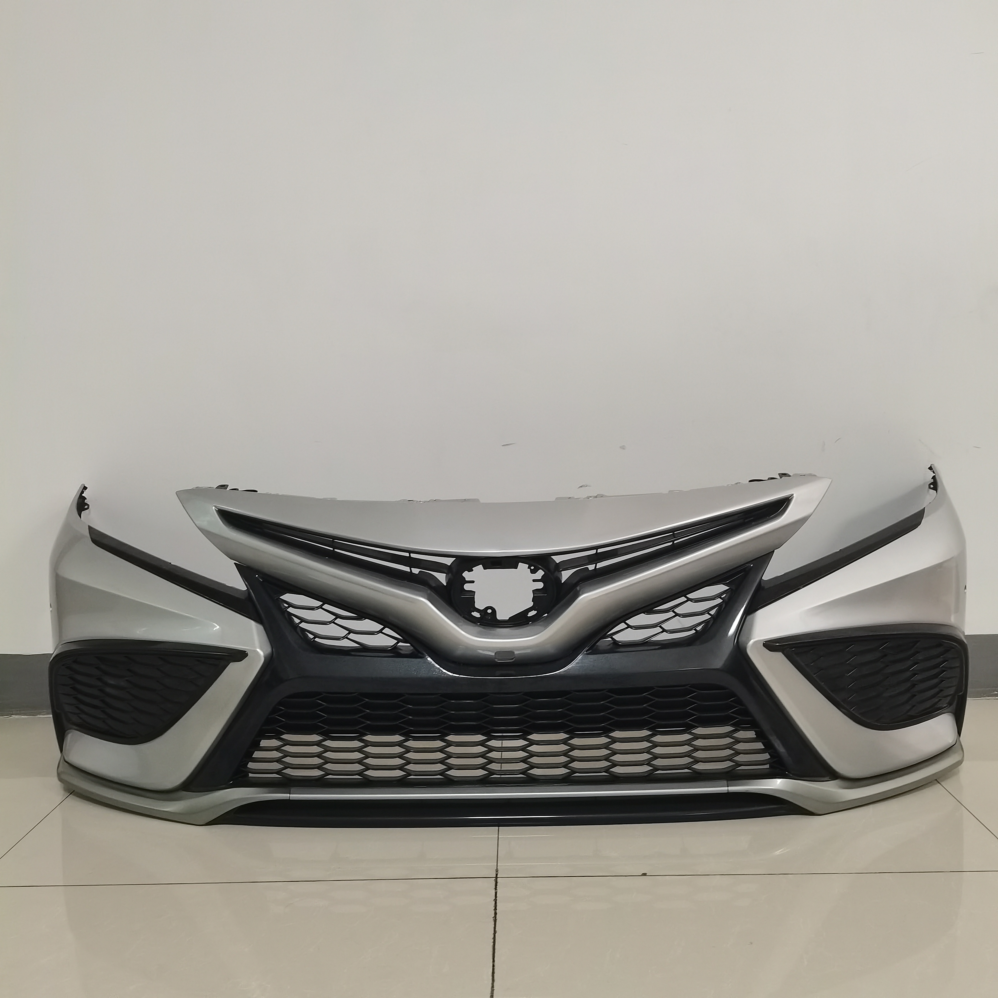 Front Bumper Cover & Grille Assembly Kit For 2021 SE Toyota Camry 8
