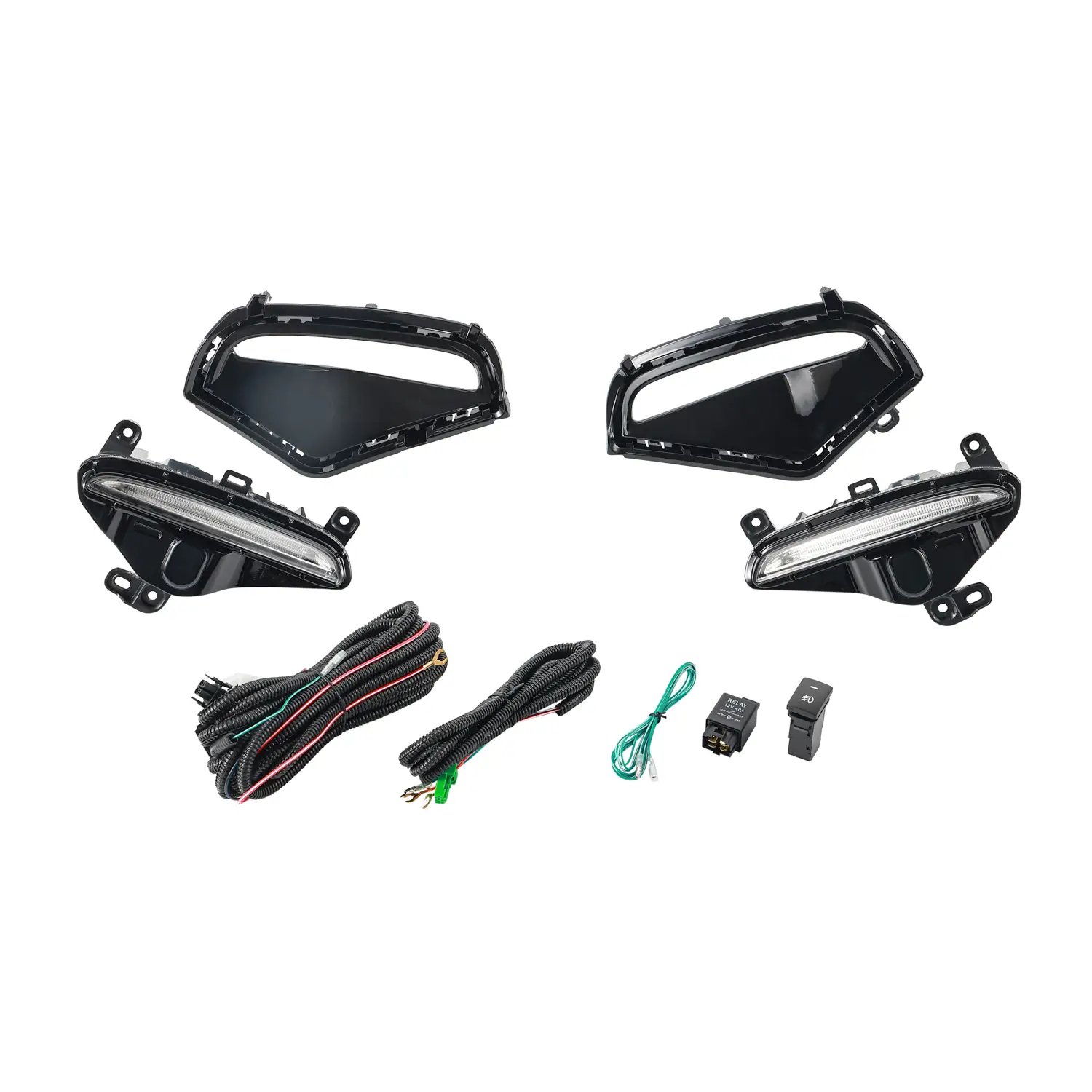 چراغ مه شکن Rav4 2022-2024USA Xse مجموعه خودرو کیت برای تویوتا Led 81430-42020 81440-42020 52127-Or270 52128-Or270 1