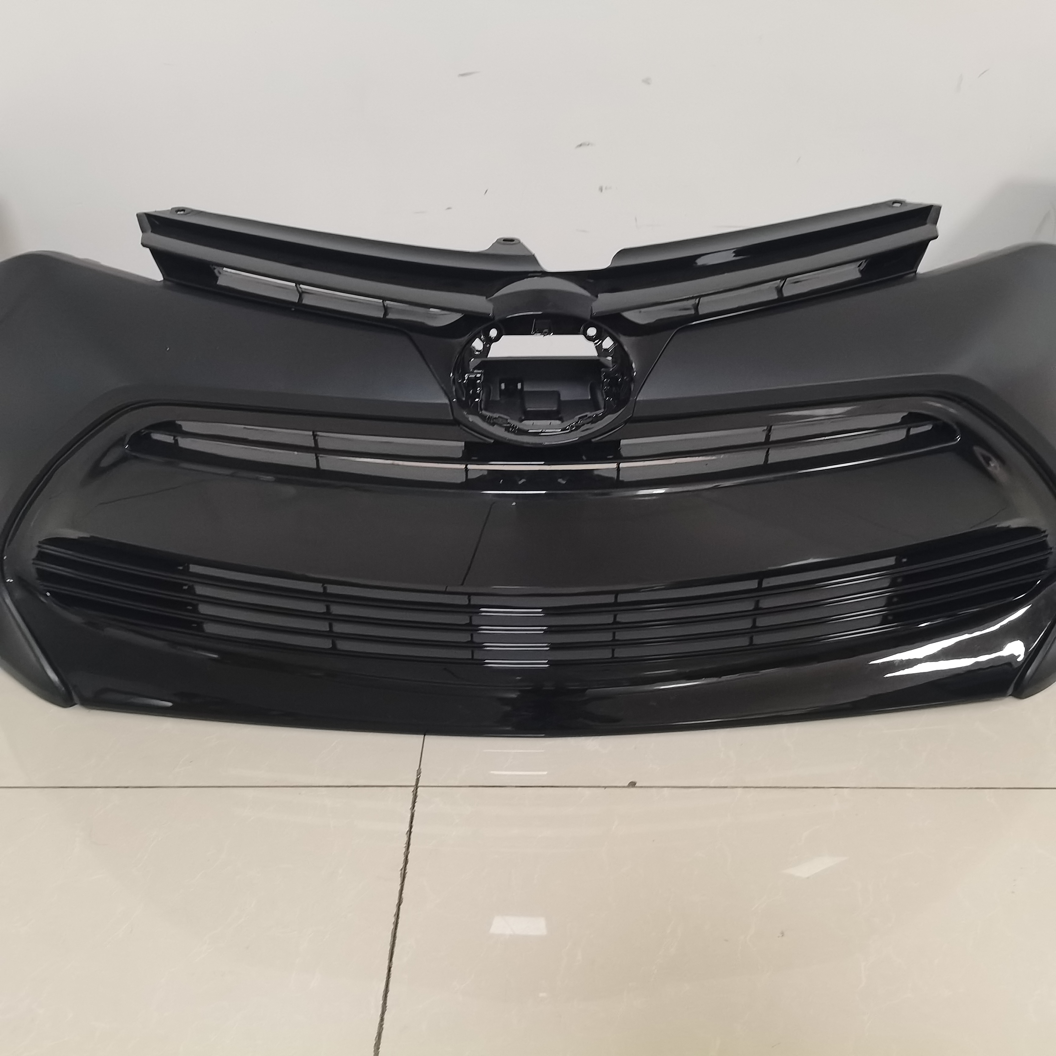 Front Bumper Cover & Grille Assembly Kit For2017LE Toyota COROLLA 6