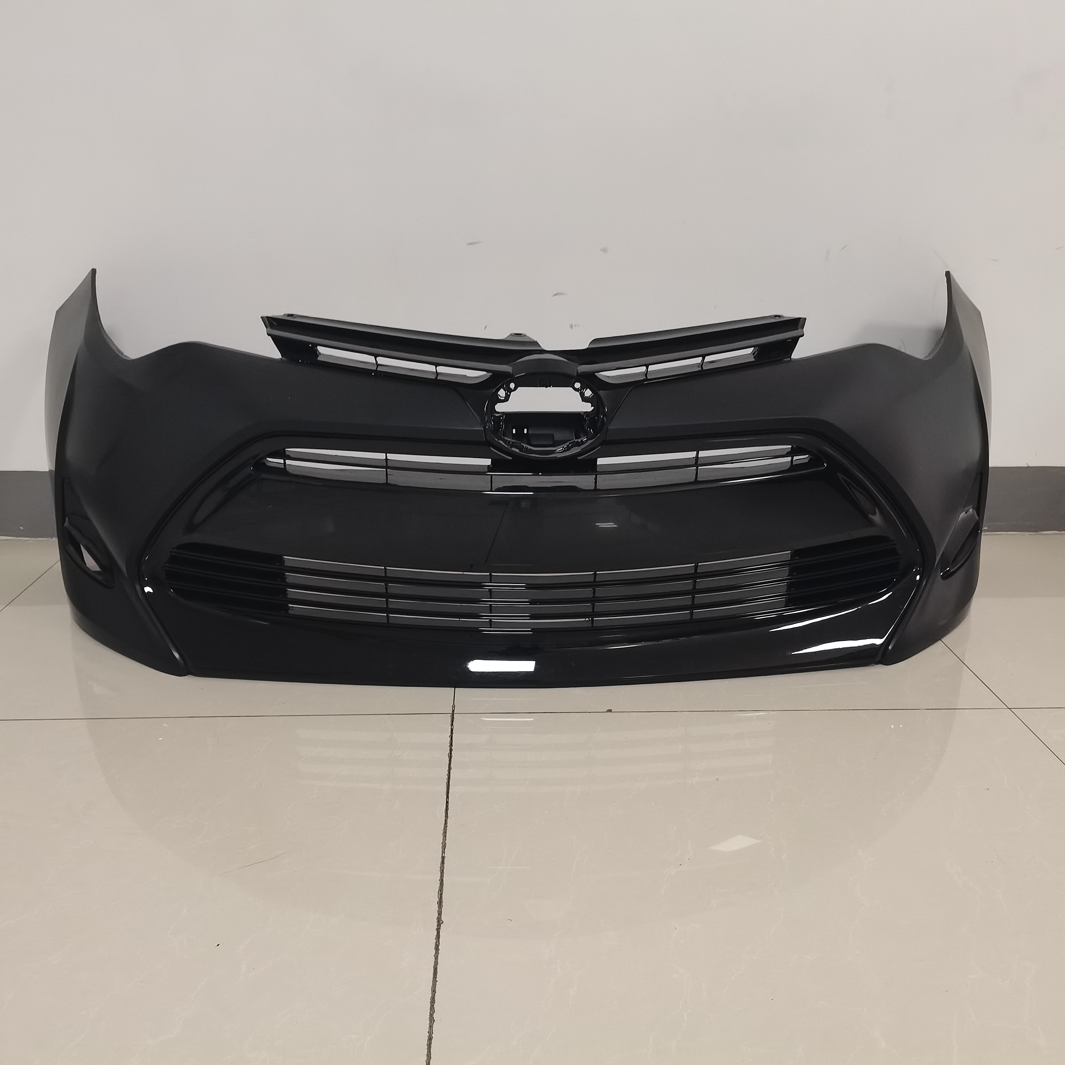 Front Bumper Cover & Grille Assembly Kit For2017LE Toyota COROLLA 7