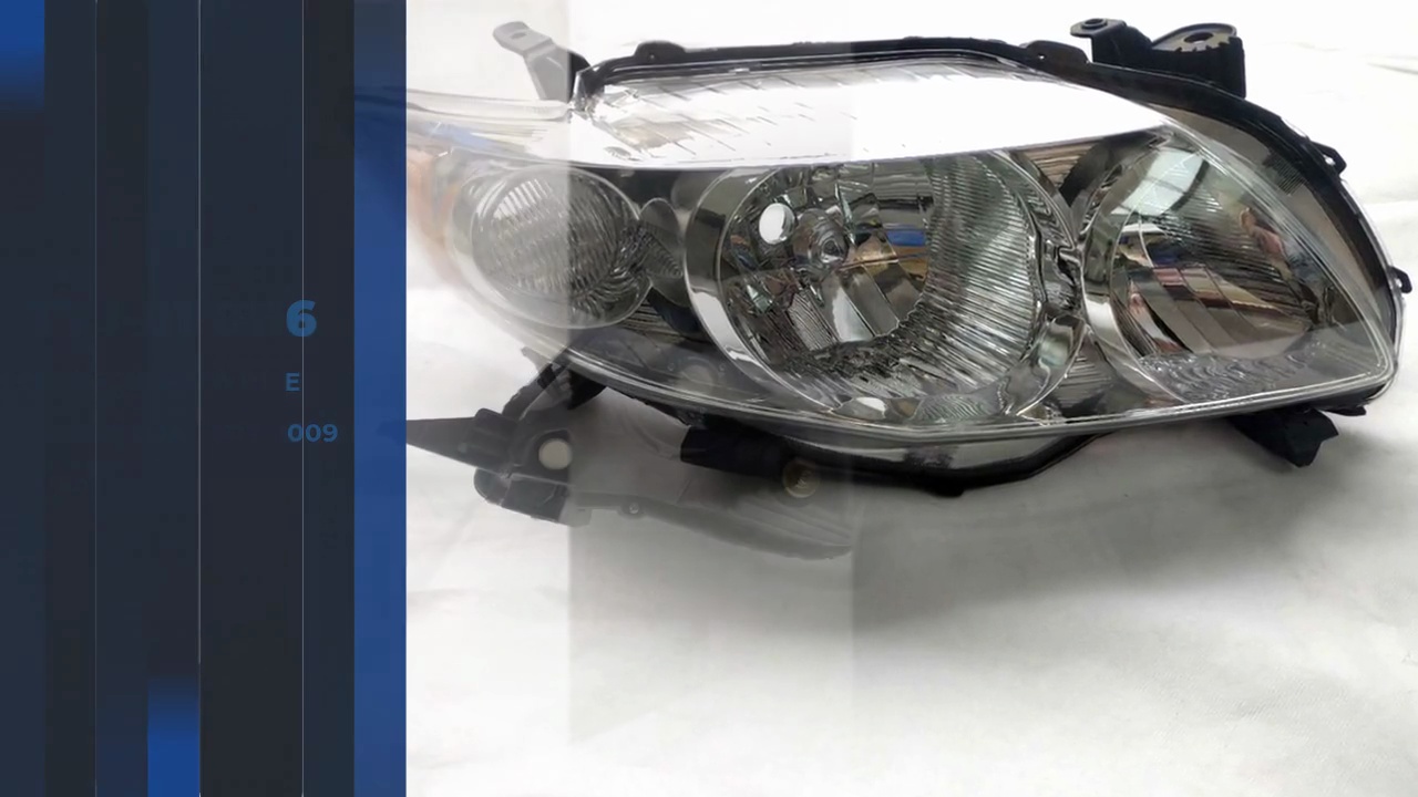 HEAD LAMP WHITE.COROLLOA 2007-2009 .USA.TYJ-01-0116.