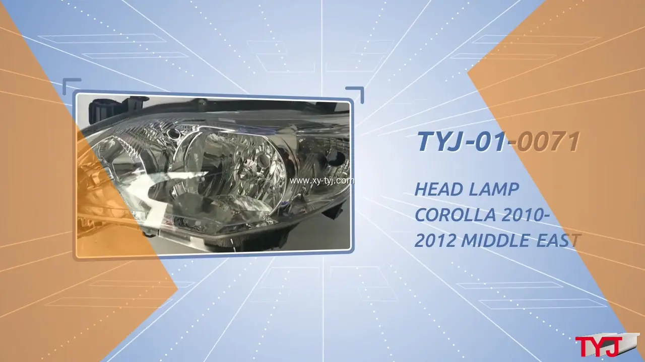 TYJ Vehicle Parts | Bulk custom headlights for cars company 1