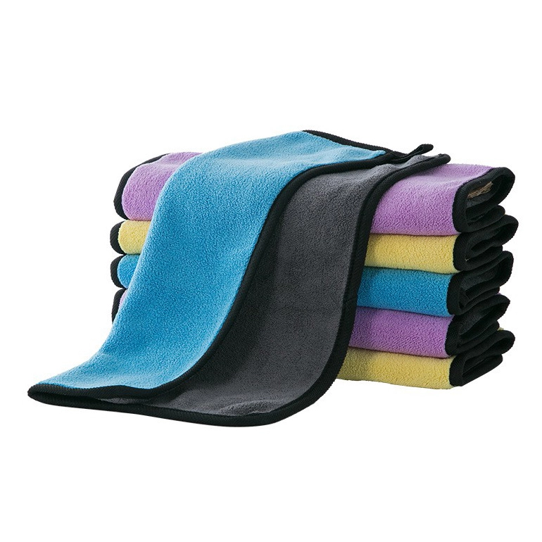 Custom Microfiber Cleaning Cleaning Tootes de cozinha de cozinha detalhando Toalha Toalha Terry Tanel de limpeza de carro doméstico Rano 1