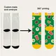 Fashion Socks Print Socks on Demand Factory Direct Supply 5
