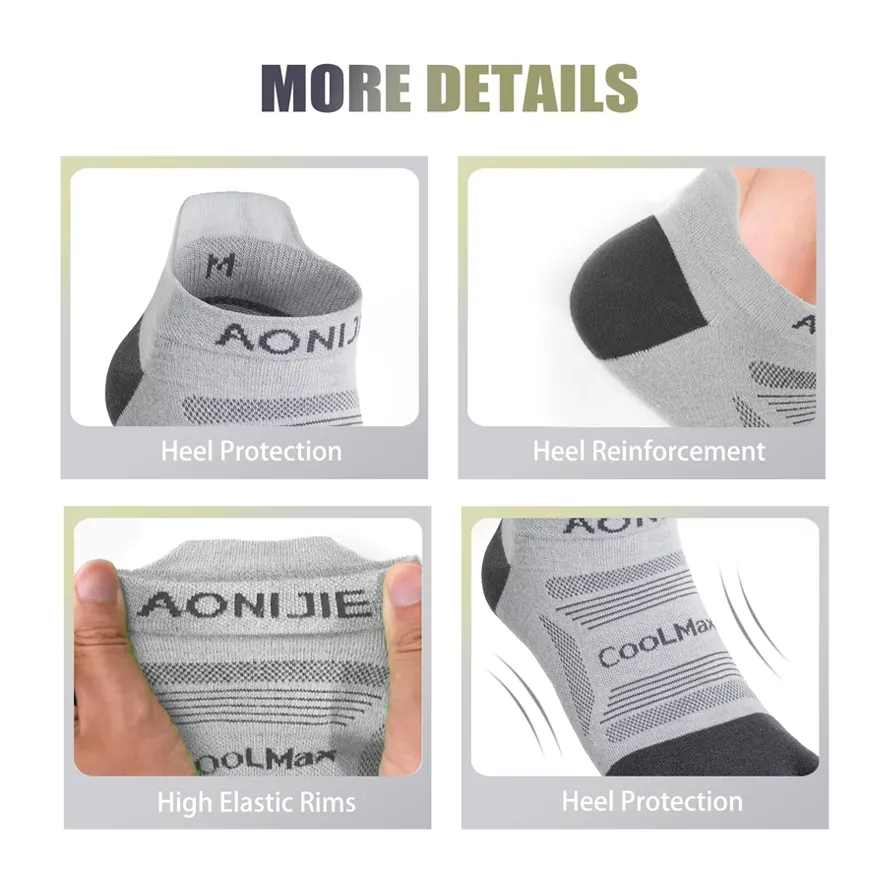 Jixingfeng Socks High Cushion Running Socks Supply 3