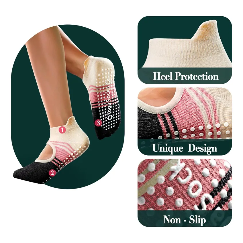 Factory Direct Yoga Socks Anti Slip for Yoga Classes 3
