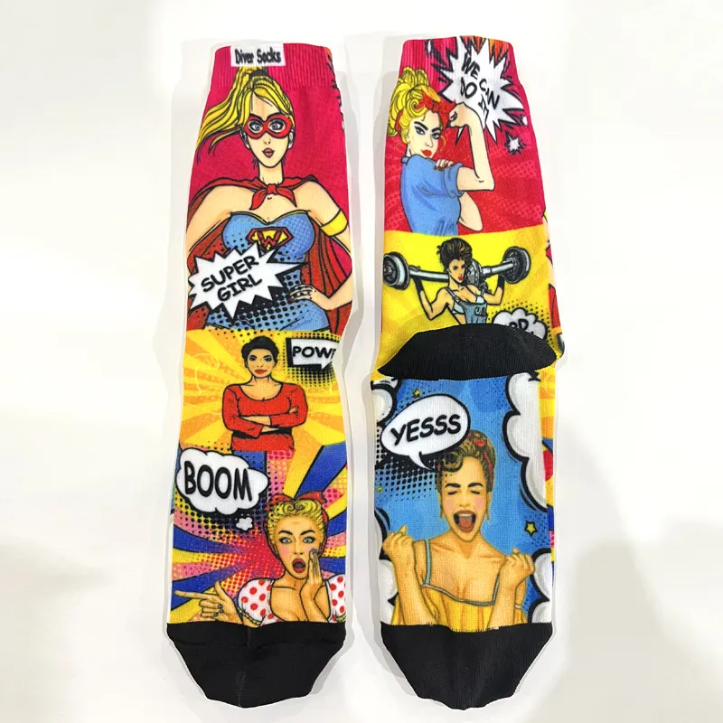 Products Flower Print Socks for Holidays and Themed Events with Good Price 4