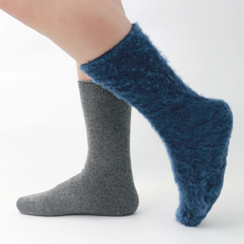 Women Warm Super Soft Plush Slipper Sock Winter Fluffy Microfiber Crew Socks CasualHome Sleeping Fuzzy Cozy Sock-JXF250827-2 1