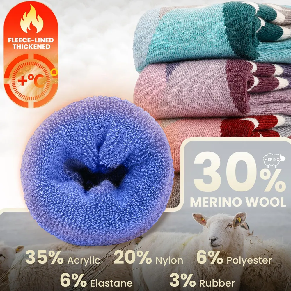 Wool Snowboarding Socks Manufacturer for Ski Trips 5