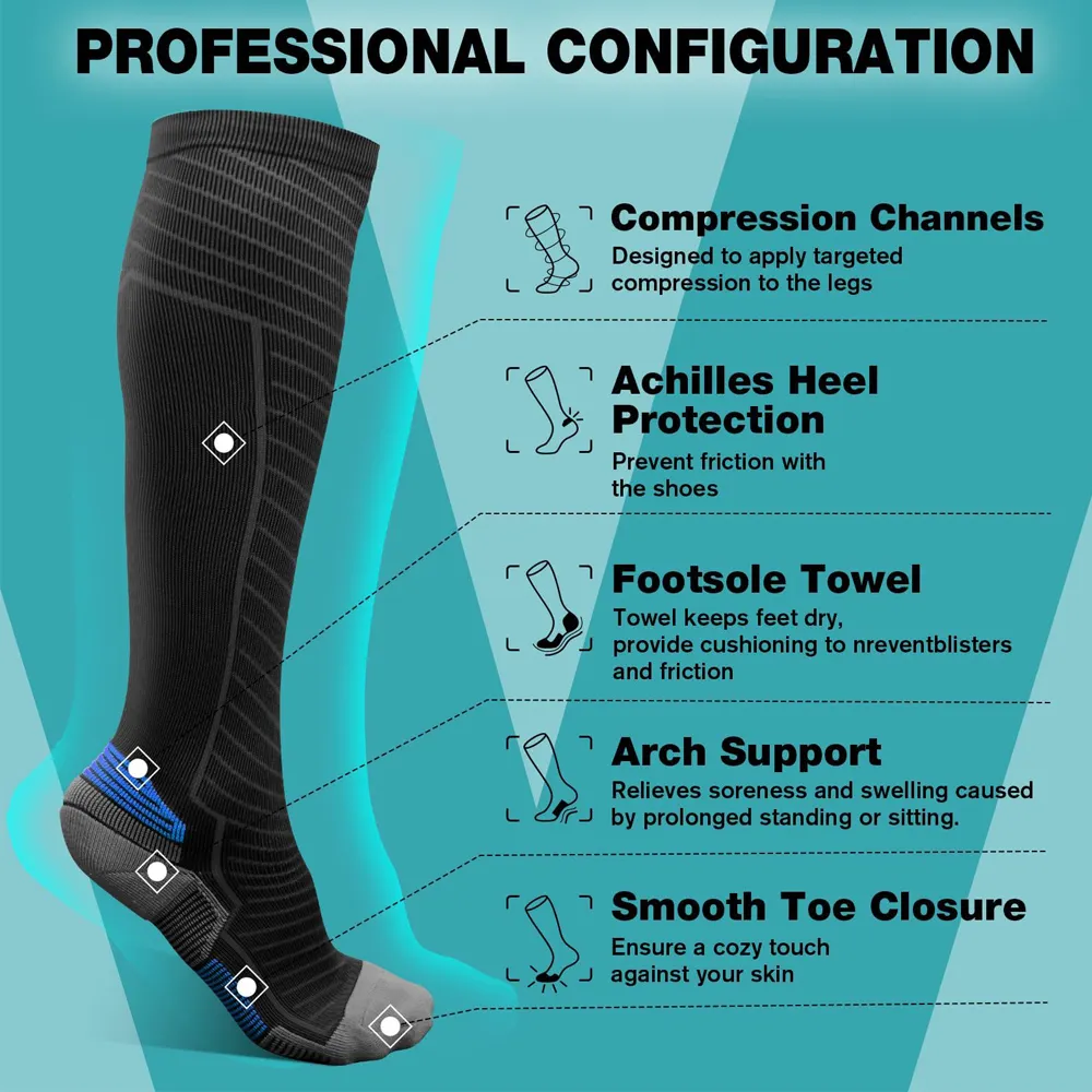 Mens Black Sports Socks Sports Socks Wholesale - Jixingfeng Socks 4