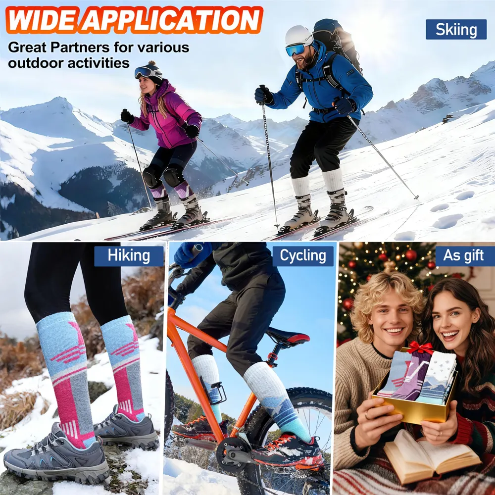 Reliable Custom Sock Manufacturers for Ski Leisure 6