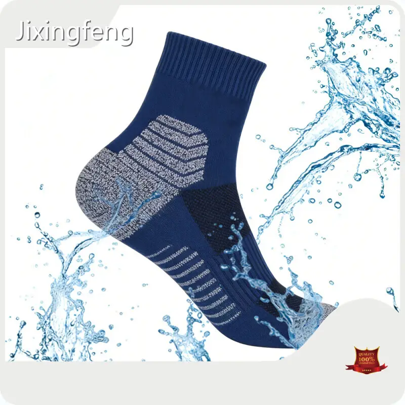 White Knit Socks - for Hiking - Jixingfeng Socks 1