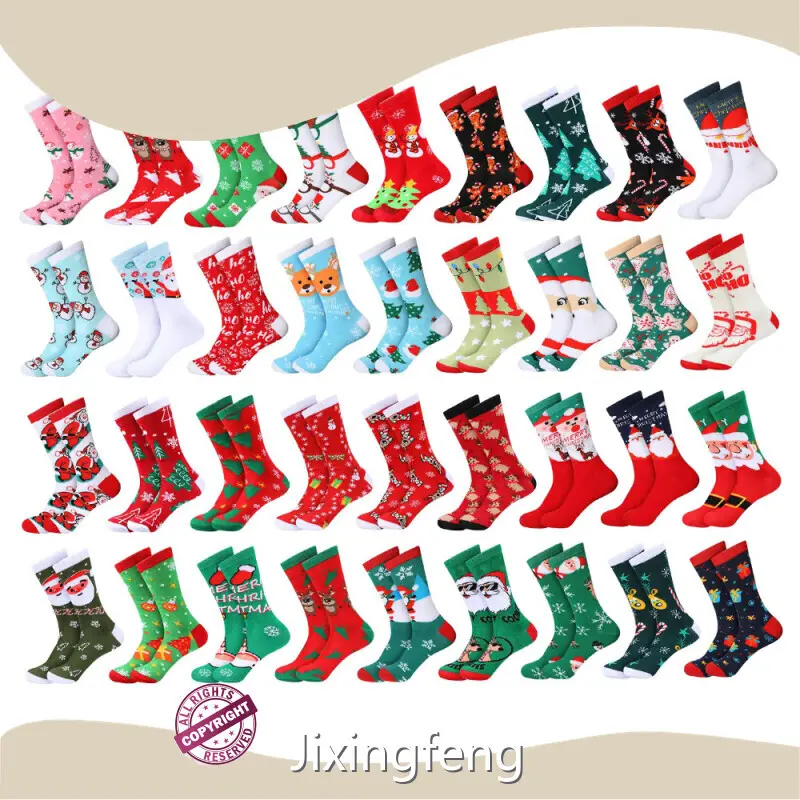 Jixingfeng Socks Marled Socks Marled Socks Series 1