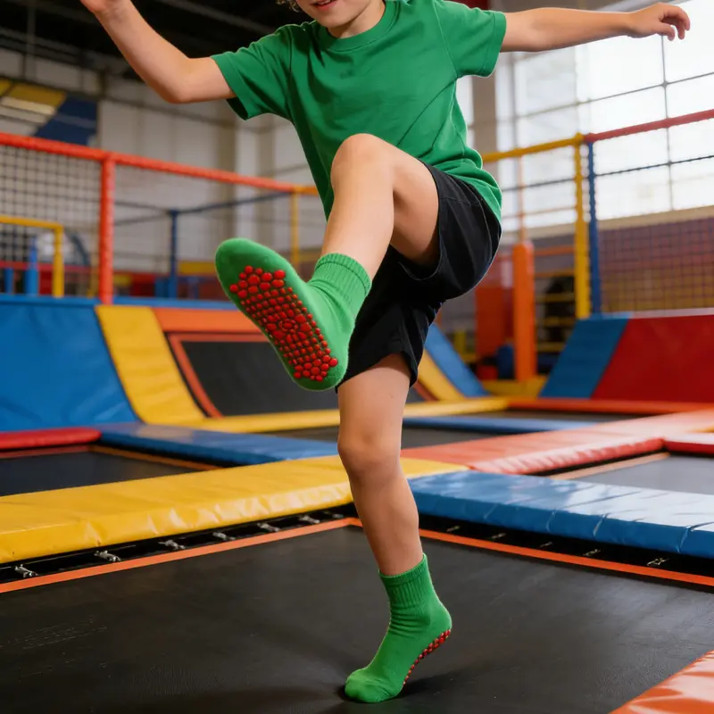 Trampoline Socks for Sale Sports Socks Wholesale - Jixingfeng Socks 4