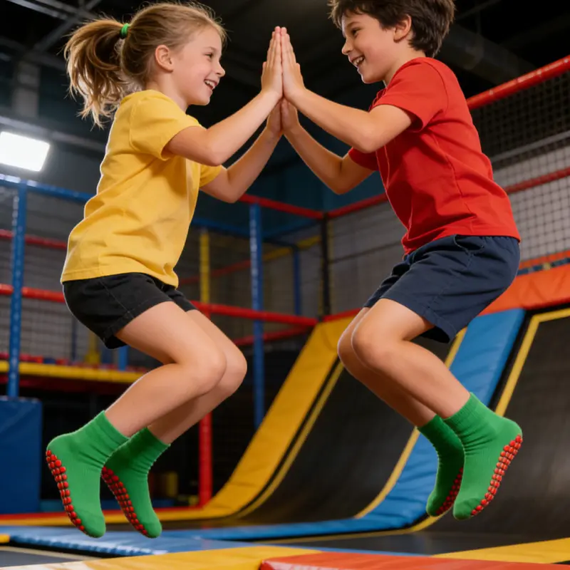 Trampoline Socks for Sale Sports Socks Wholesale - Jixingfeng Socks 5